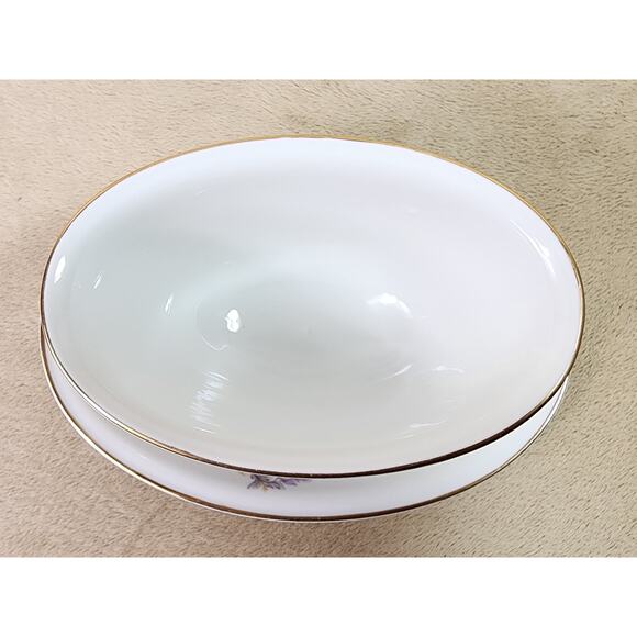 Hutschenreuther Gravy Bowl w Plate Turvel Porcelain Bavaria Germany US Zone Vtg - Picture 11 of 13